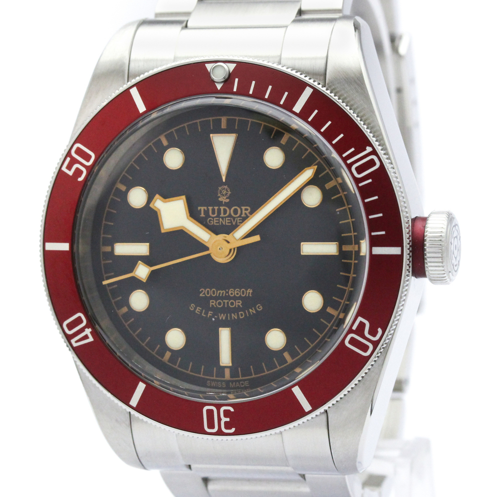 TUDOR Heritage Black Bay Steel Automatic Mens Watch 79220 Polished